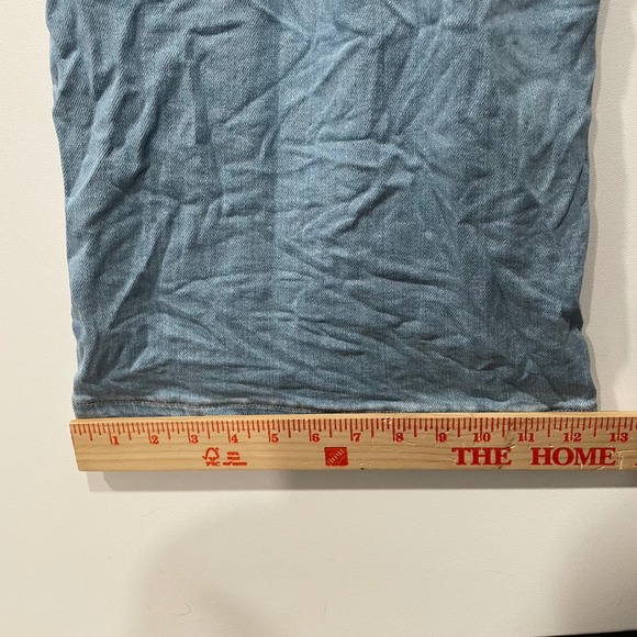 American Eagle Super High-Rise Baggy Wide Leg Carpenter Jeans Light Wash 12 Long - Picture 6 of 10